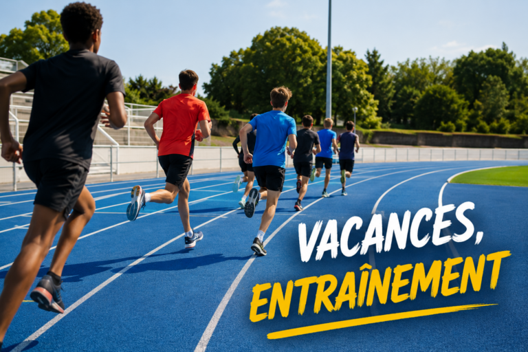 Entraînement pendant les vacances